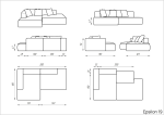 Диван угловой Epsilon 19